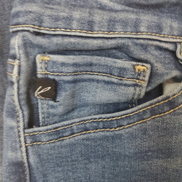 Kancan Estilo Medium Wash Skinny Jeans Jeggings Mid Rise Stretch Denim S… - Picture 3 of 6